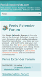 Mobile Screenshot of forum.penisextendervote.com